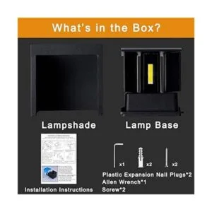 LANFU Lámpara de pared LED impermeable de aluminio luz_2