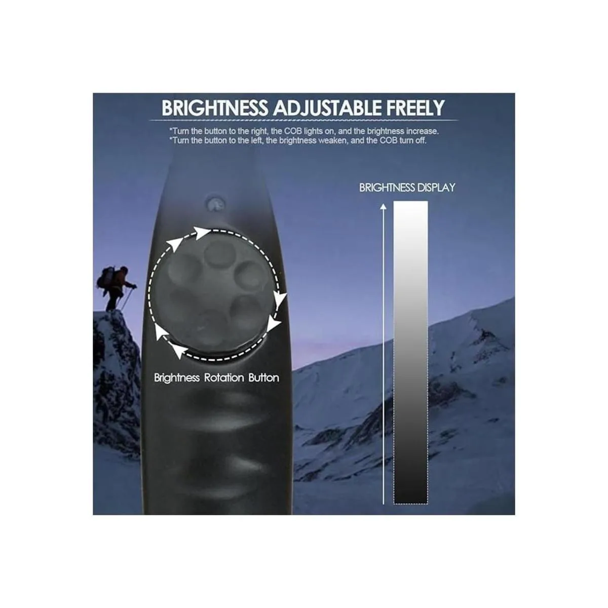 MODOAO recargable COB LED luz de trabajo 700 lúmenes_5