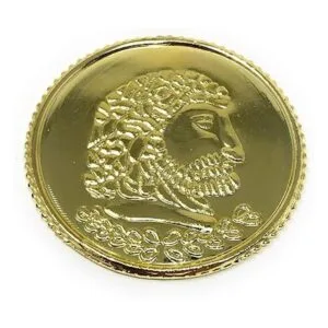 Funiverse Paquete jumbo de monedas de oro de plástico de_3