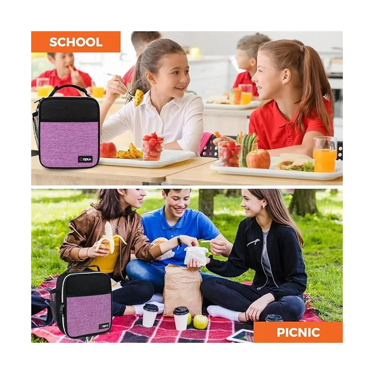 OPUX lonchera aislada de alta calidad Bolsa de almuerzo_6