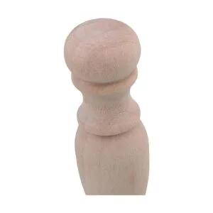 Mxfans 20 husillos decorativos de madera sin terminar para_5