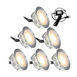 Paquete de 6 luces LED empotrables iluminación SMY_1