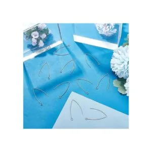 PH PandaHall 100 ganchos de acero inoxidable 304 para_2