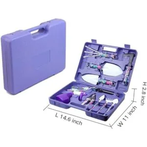 JUMPHIGH Juego de 10 herramientas de jardinería con_6