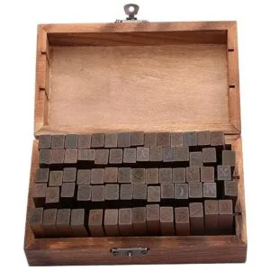 Dedoot Sello de goma letras del alfabeto 70 unidades_6