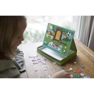 Petit Collage Animal Friends Tablero magnético de juego_5