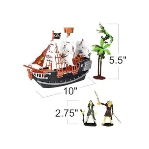 ArtCreativity Barco pirata de 10 pulgadas conjunto_3