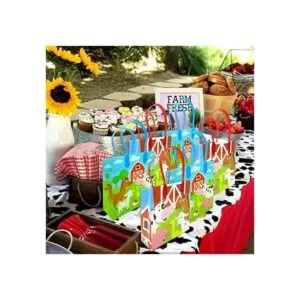 Tiny Mills Barnyard Bolsas de regalo con asas animales_6