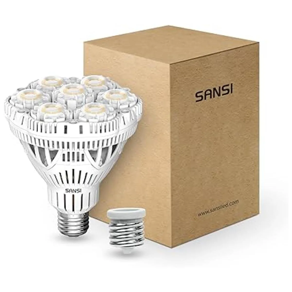 SANSI Bombilla LED de 300 vatios bombilla LED brillante_5