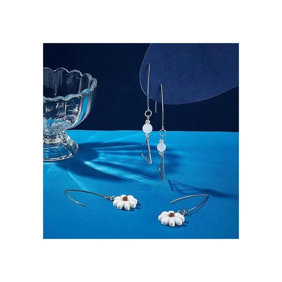 PH PandaHall 100 ganchos de acero inoxidable 304 para_3