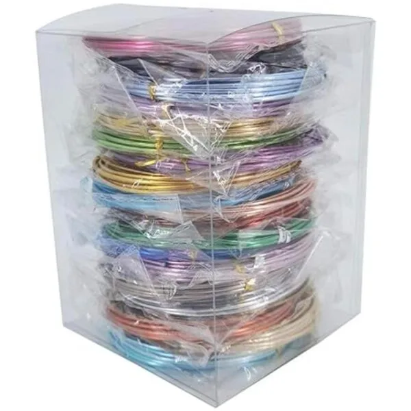 Inspirelle 20 colores de alambre de aluminio para_2