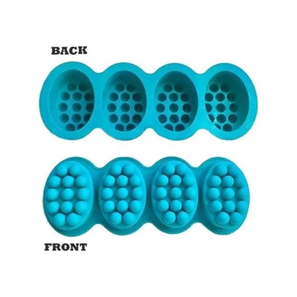 2 moldes de jabón para barra de masaje 4 cavidades 4.5_4