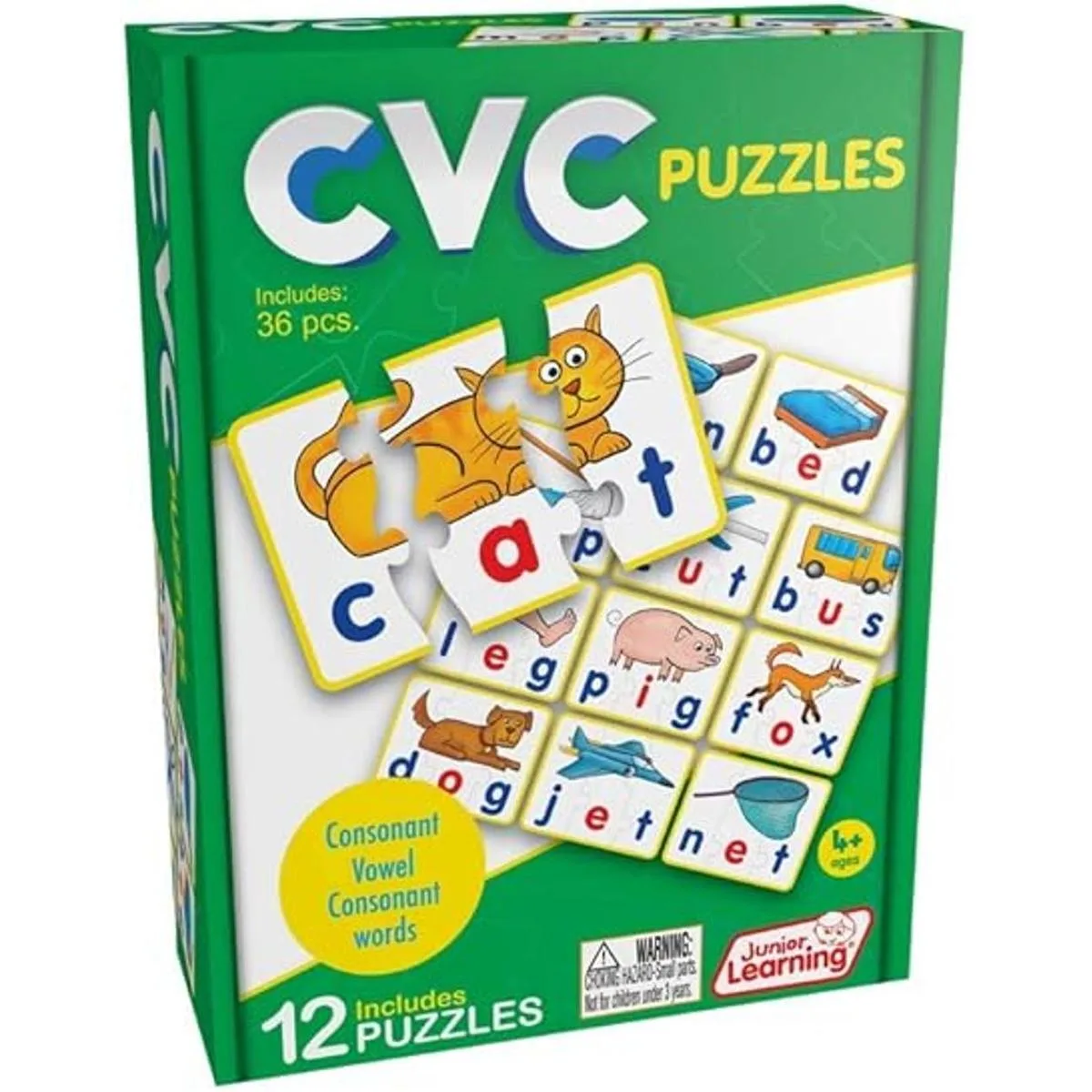 Junior Learning Rompecabezas JL240 CVC multicolor_1
