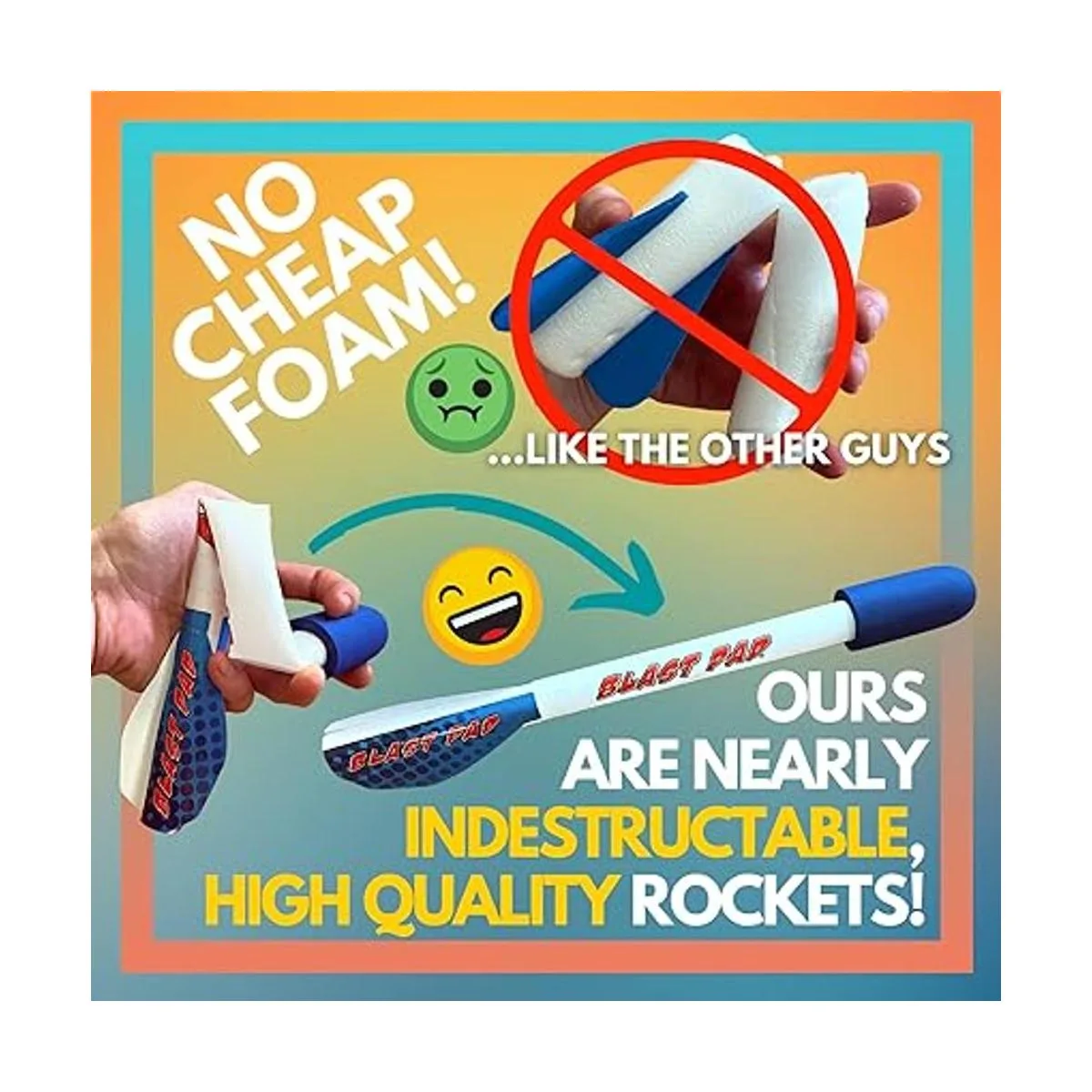 Marky Sparky Lanzador de cohetes de juguete Blast Pad_3