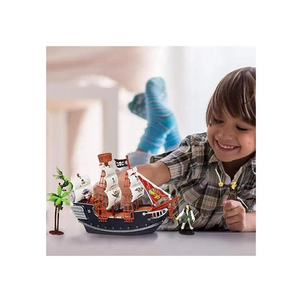 ArtCreativity Barco pirata de 10 pulgadas conjunto_4