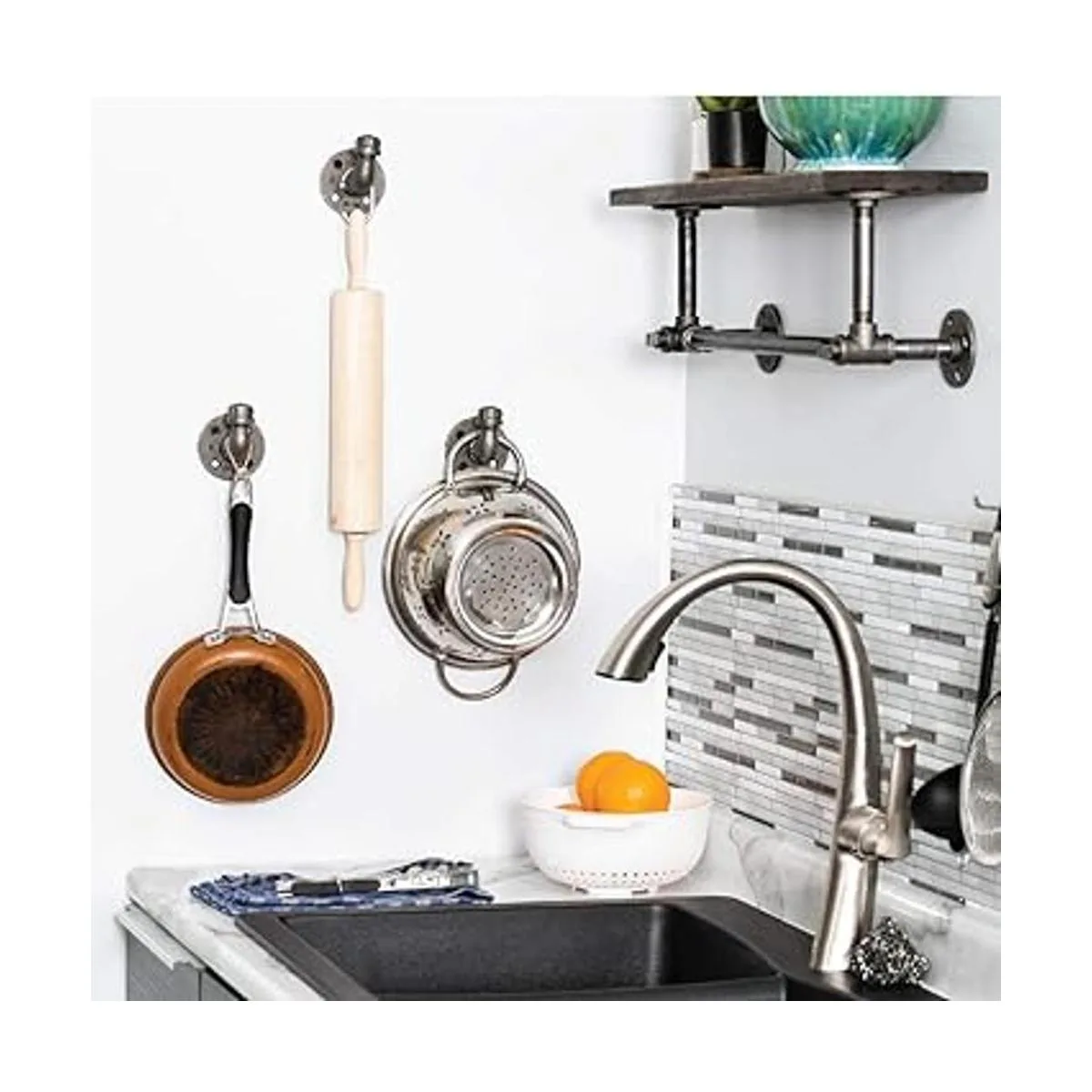 Juego de 3 ganchos para decoración de tuberías_2