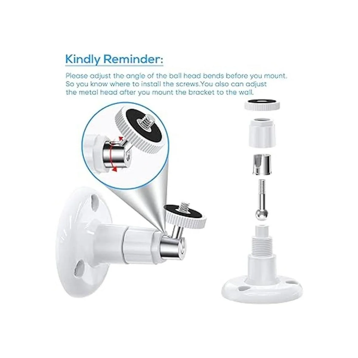 FastSnail Soporte de pared compatible con Wyze Cam Pan y_4