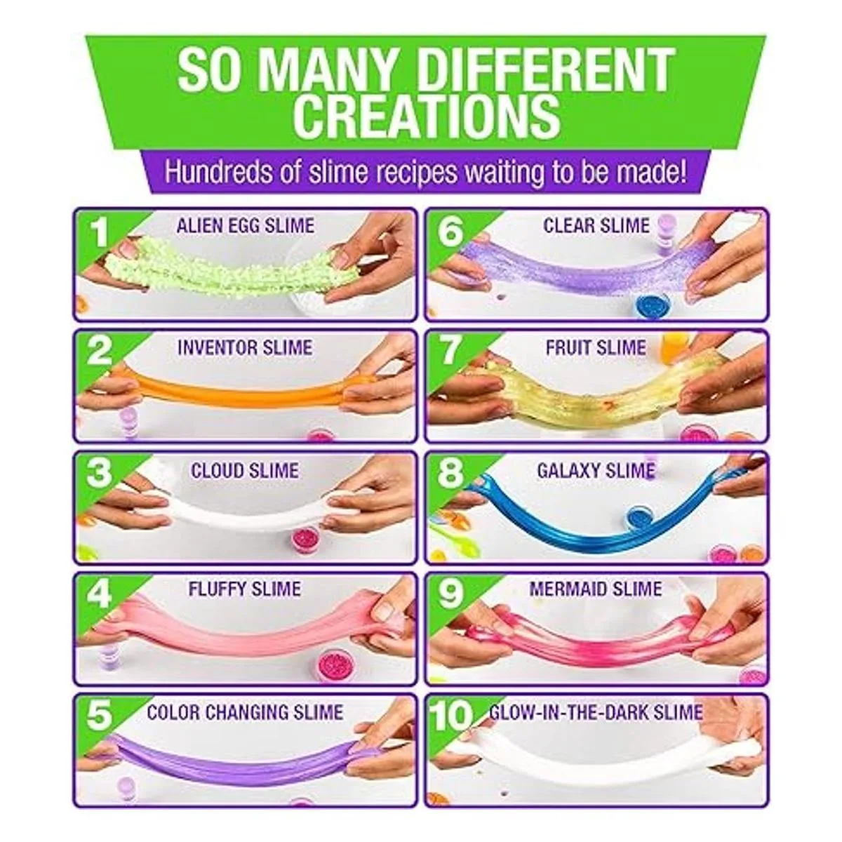 Discovering DIY Kit de limo para niñas y niños kit de_3