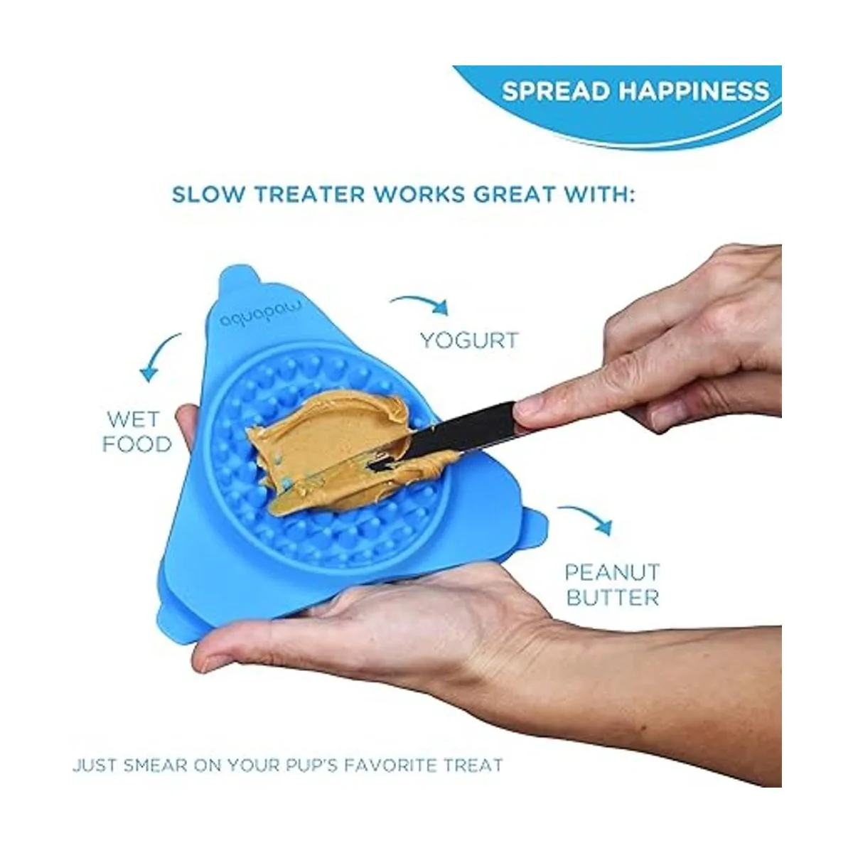 Aquapaw Tapete para lamer para perros cachorros y_6