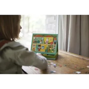 Petit Collage Animal Friends Tablero magnético de juego_4