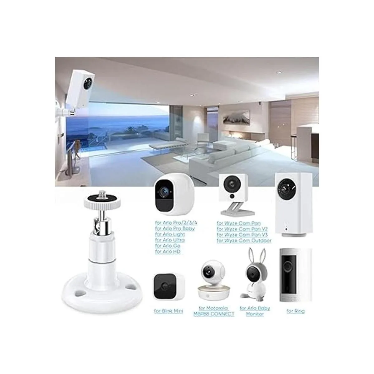FastSnail Soporte de pared compatible con Wyze Cam Pan y_2