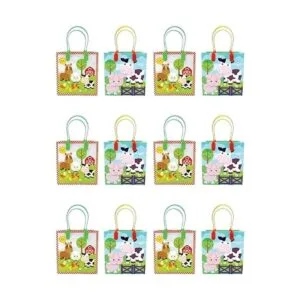 Tiny Mills Barnyard Bolsas de regalo con asas animales_2