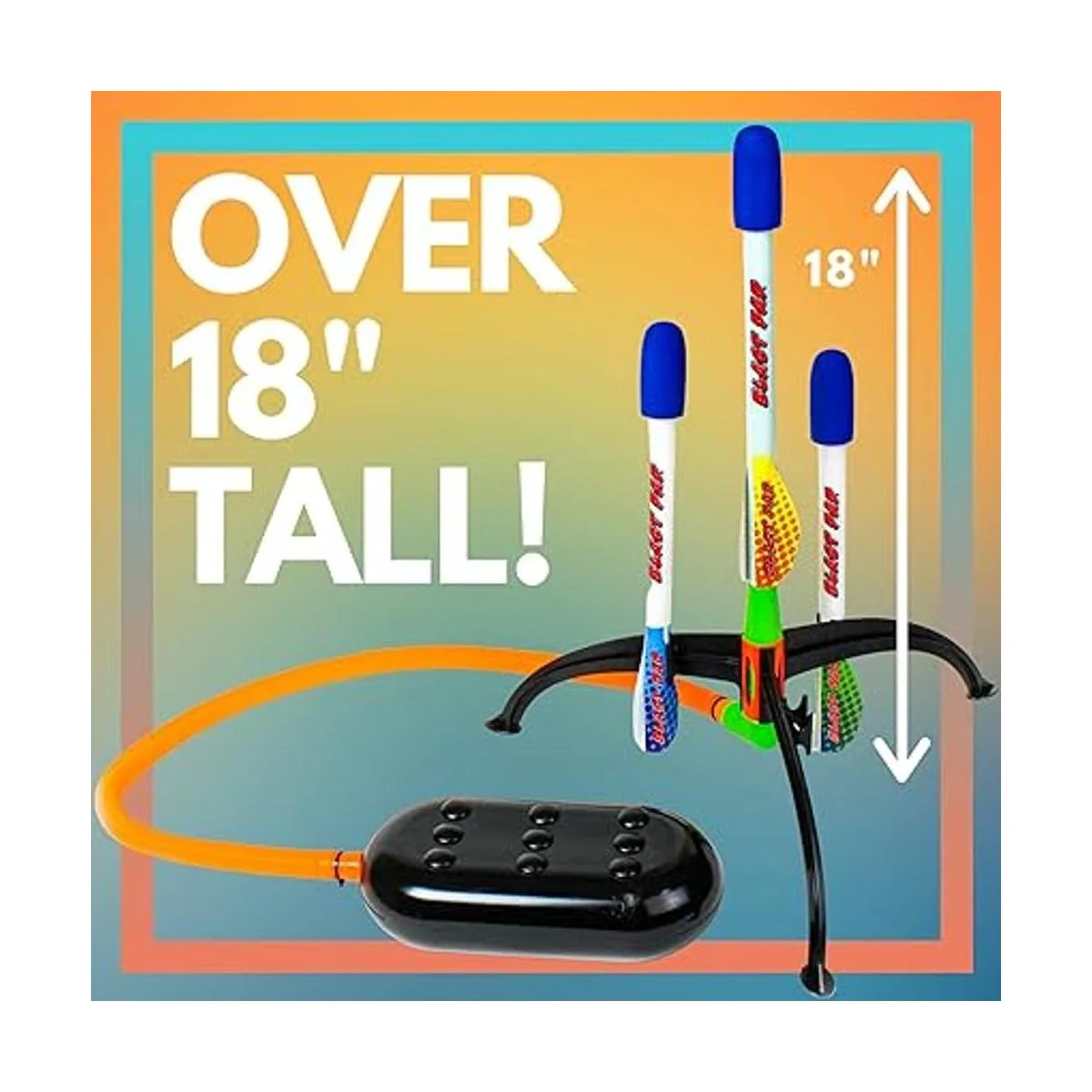 Marky Sparky Lanzador de cohetes de juguete Blast Pad_5