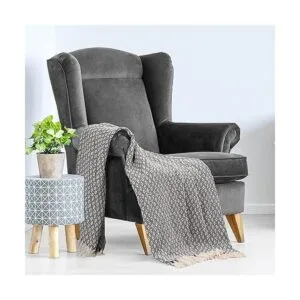 Americanflat Zaina Manta para sofá 100 algodón con_2