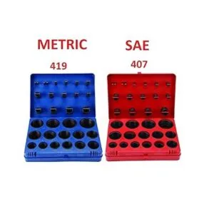 Juego de surtido de arandelas de goma métricas SAE para_2