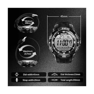 TEKMAGIC Reloj de buceo digital sumergible de 10 ATM_4
