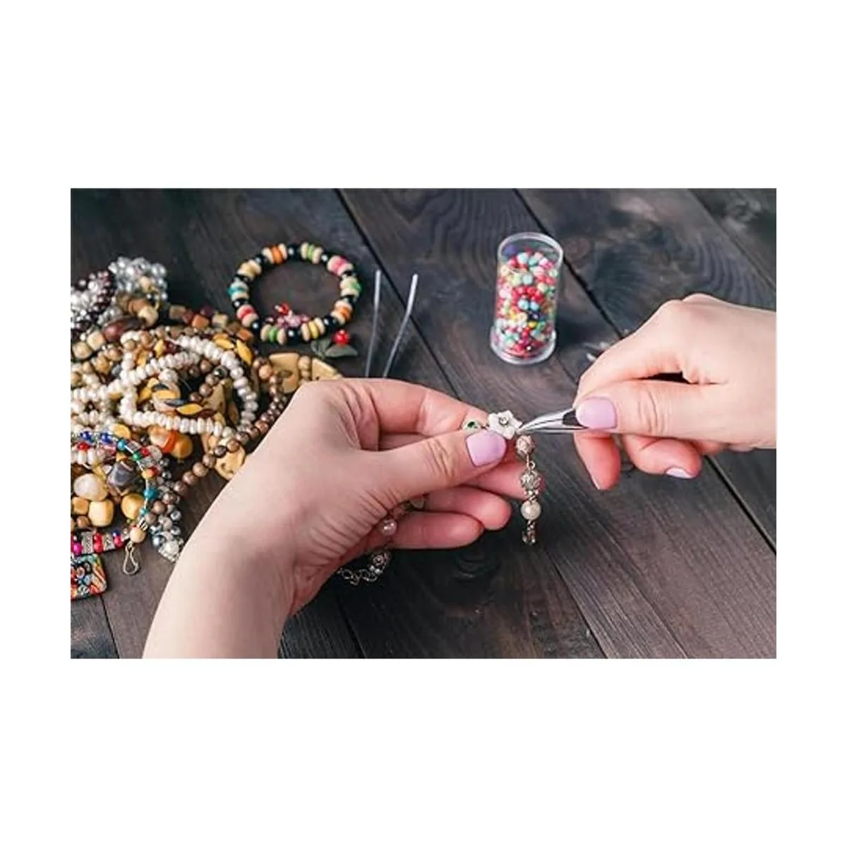 Anezus Anillos de salto para hacer joyas y reparación de_7