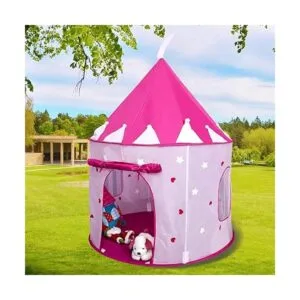 Tienda de campaña de juego de castillo de princesa con_3