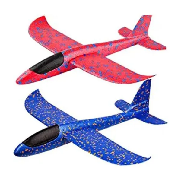 BooTaa 2 paquetes de juguetes de avión 17.5 pulgadas_1