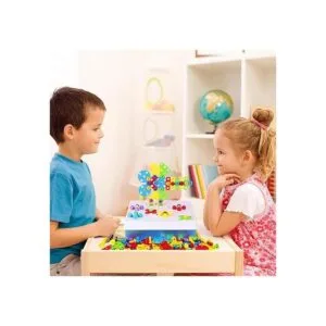 Juguete de perforación creativo con destornillador._3