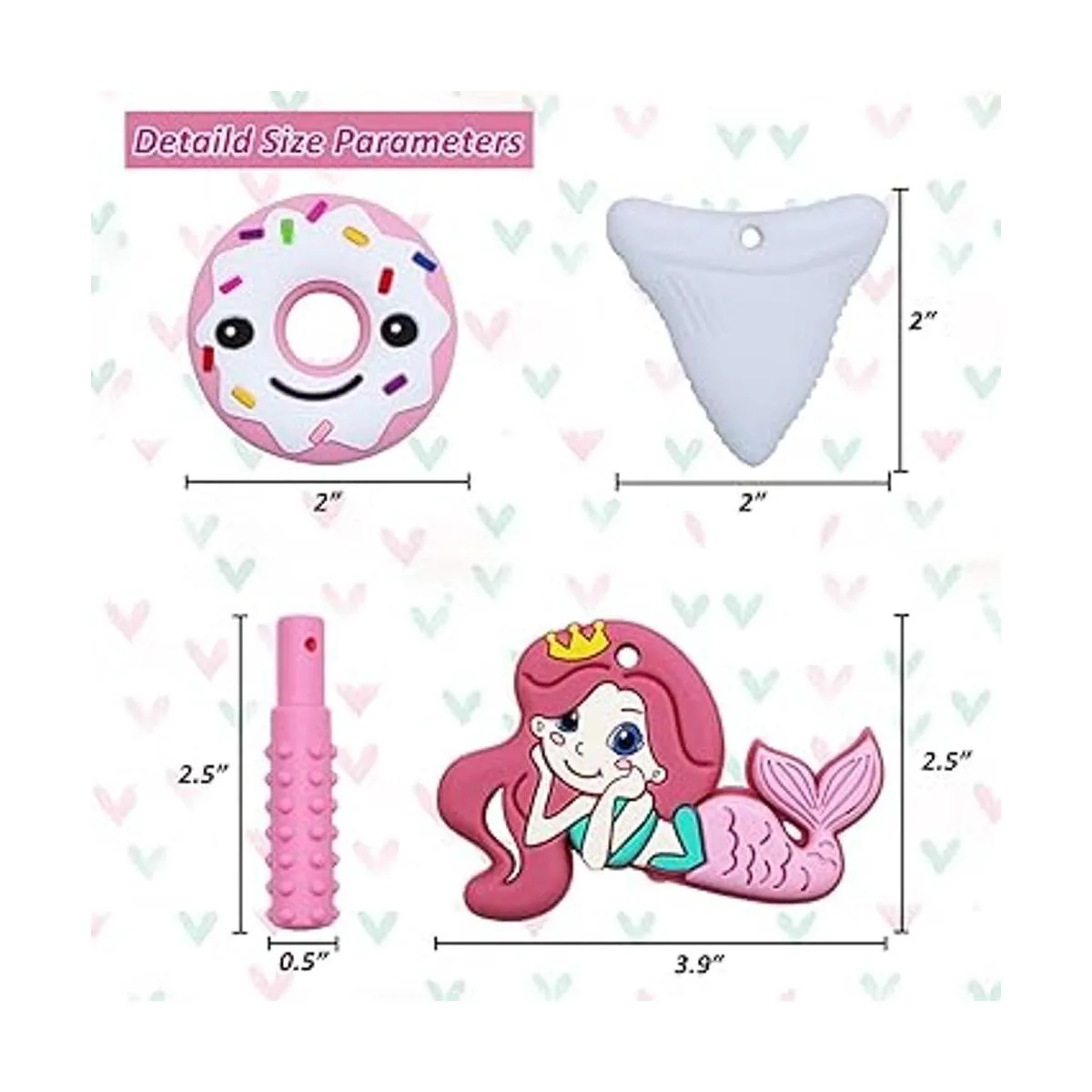 Collares masticables para niños sensoriales collar de_2