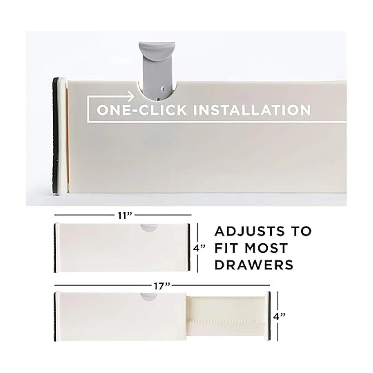 Divisores y organizador de 4 cajones organiza cubiertos y_2