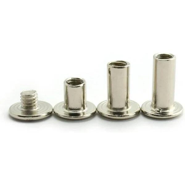 LQ Industrial Juego de 75 tornillos plateados M5 Chicago_4