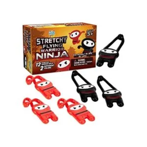 PICK A TOY Ninjas voladoras elásticas 12 piezas_1