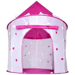 Tienda de campaña de juego de castillo de princesa con_4