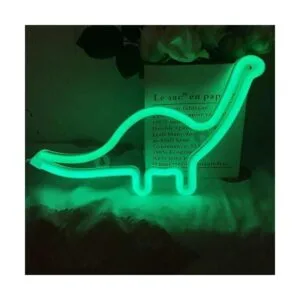 QiaoFei Nube de neón con luz LED lámpara de noche de_4