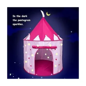 Tienda de campaña de juego de castillo de princesa con_2