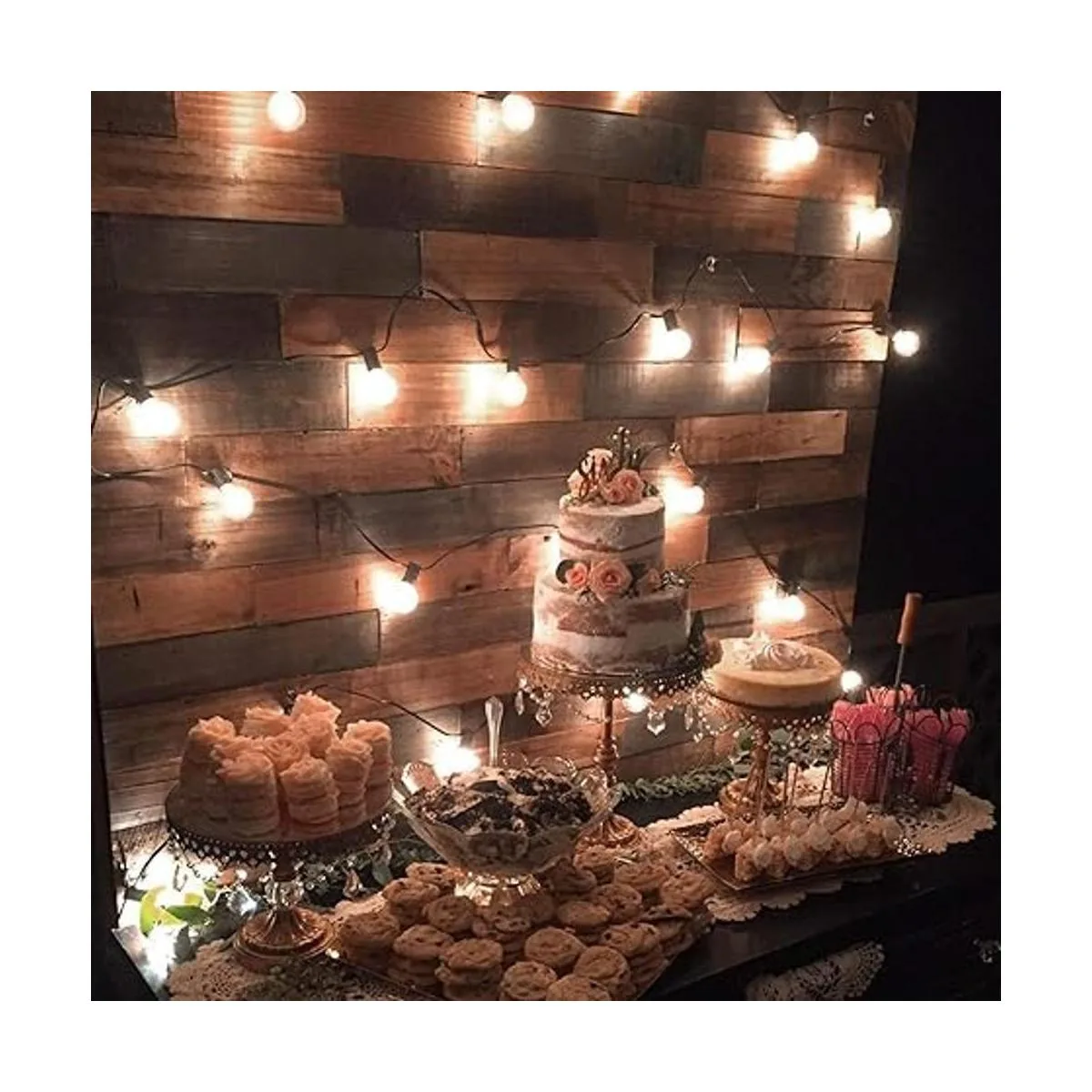 Brightown Candelabra Lote de 25 bombillas G40 con rosca_4