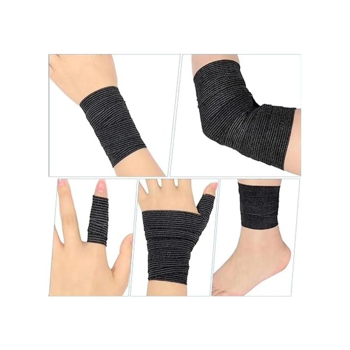 Pangda 12 piezas cinta adhesiva para vendaje elástico_7