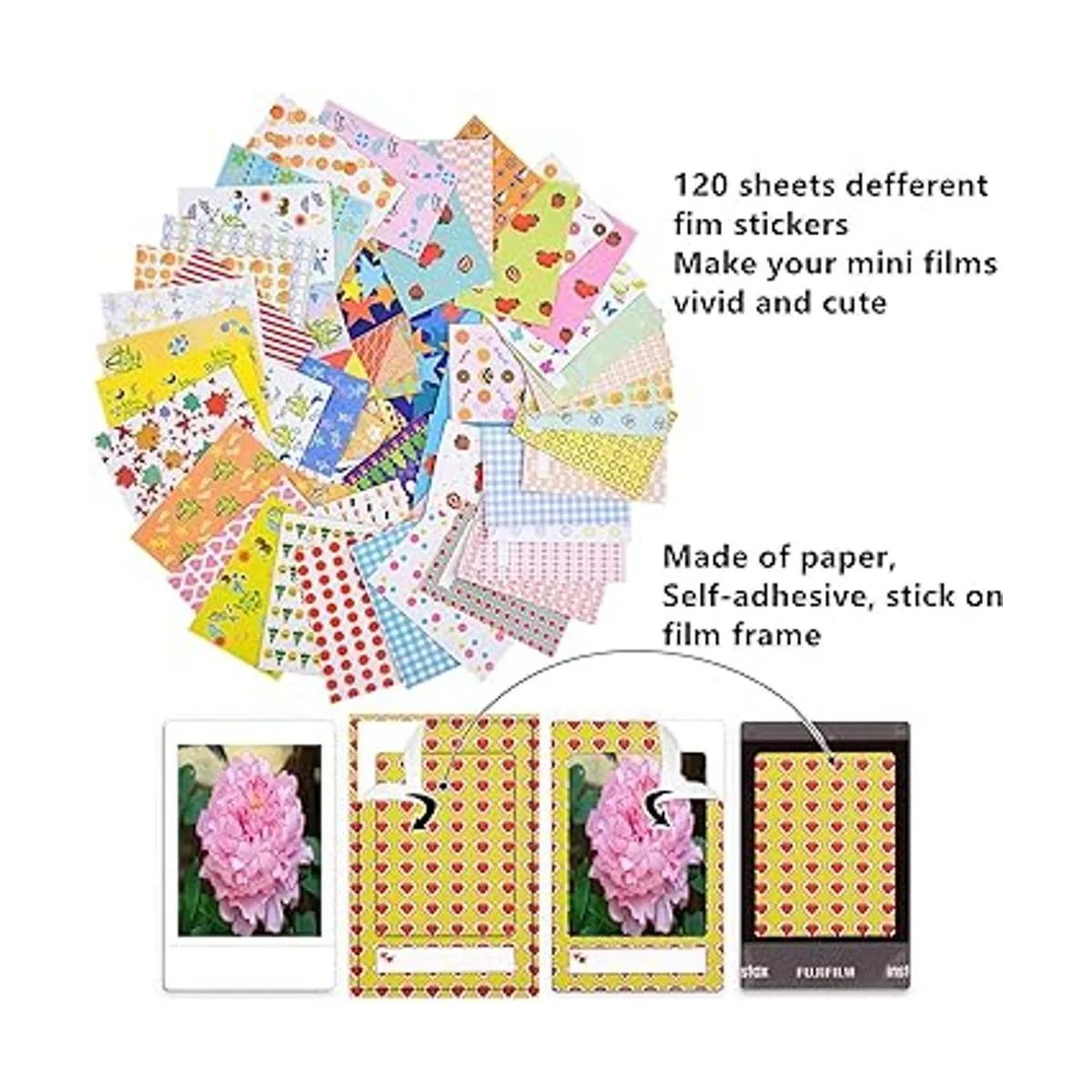 Sunmns Kit de accesorios compatible con Fujifilm Instax_4