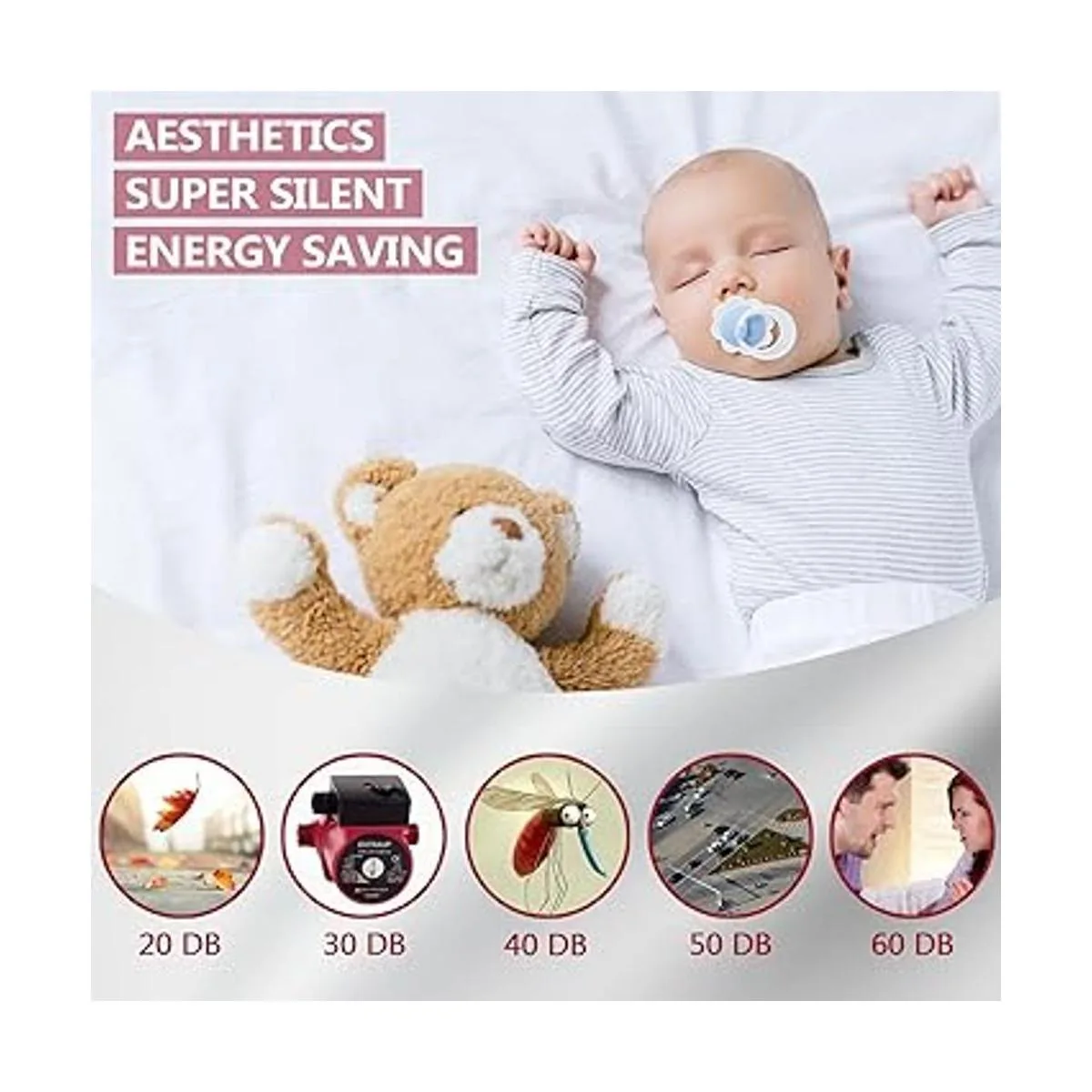 EXTRAUP Bomba de circulación de hierro fundido de 34 NPT_5