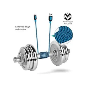 Canjoy 3pcs 10ft 2.0 USB C Cable 10.0 ft Negro cable USB_4