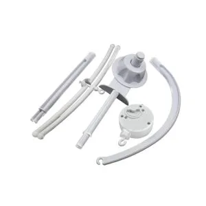 Caja de música móvil de 26 pulgadas de color blanco para_4