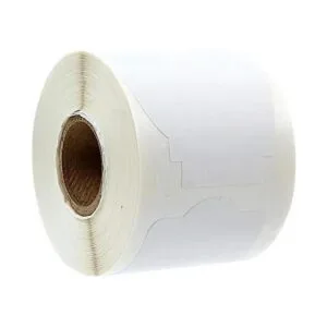 Etiqueta de regalo navideña blanca mate 250 calcomanías_1