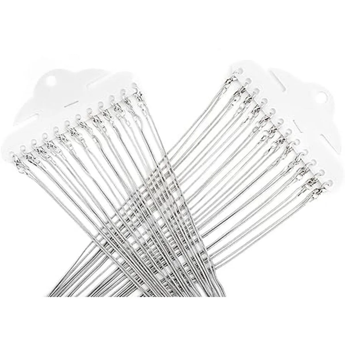 Collar de cadenas de serpiente 24 unidades chapado en_6