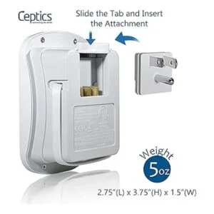 Ceptics World Kit de adaptador de enchufe internacional_4